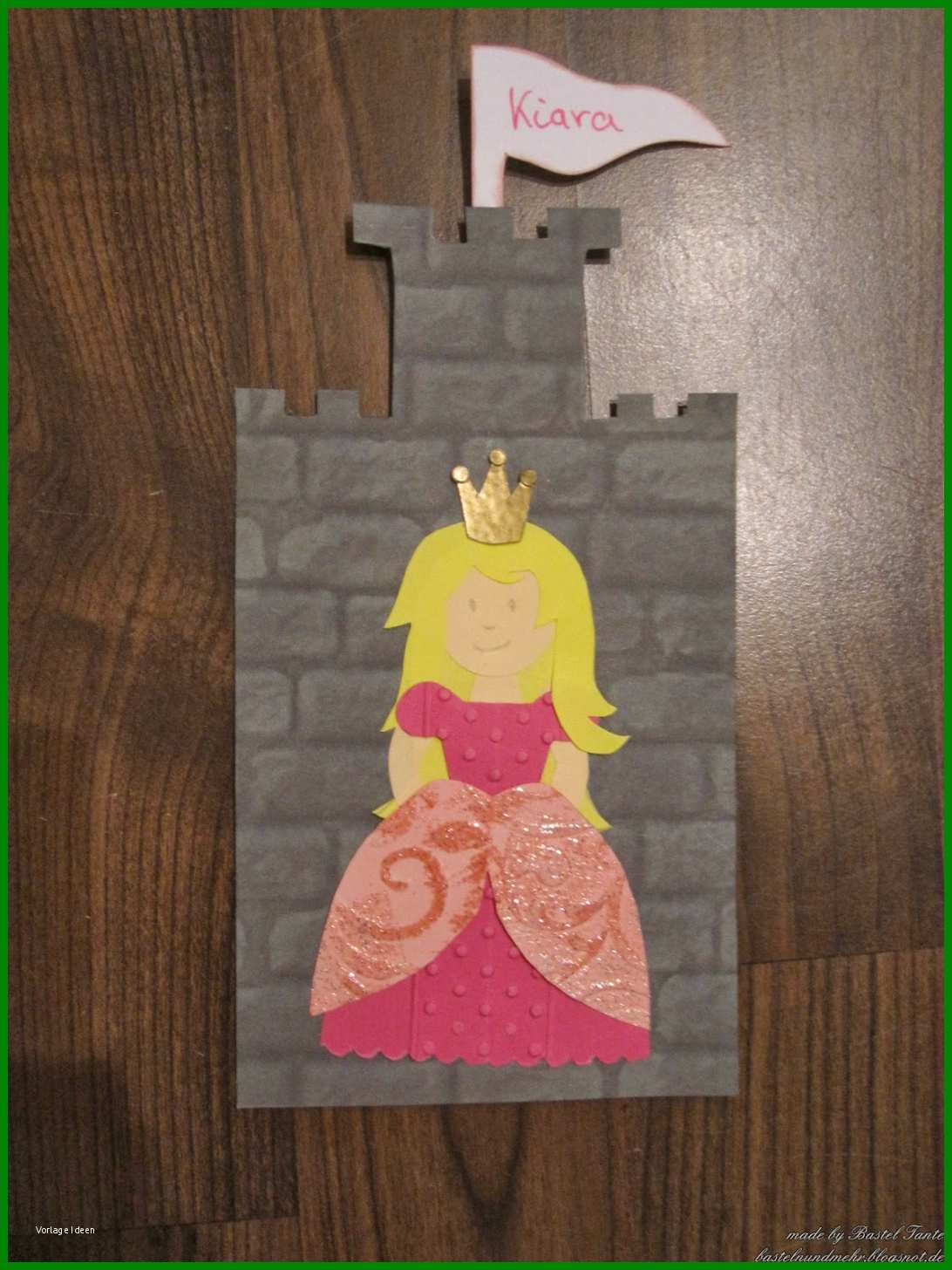 Gallerphot Einladungskarten Prinzessin Basteln - Vorlage Ideen