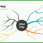 Empfohlen Mindmap Powerpoint Vorlage 1280x720