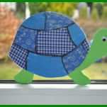 Fenstertheater Tiere Teil Der Schildkröte Basteln Vorlage