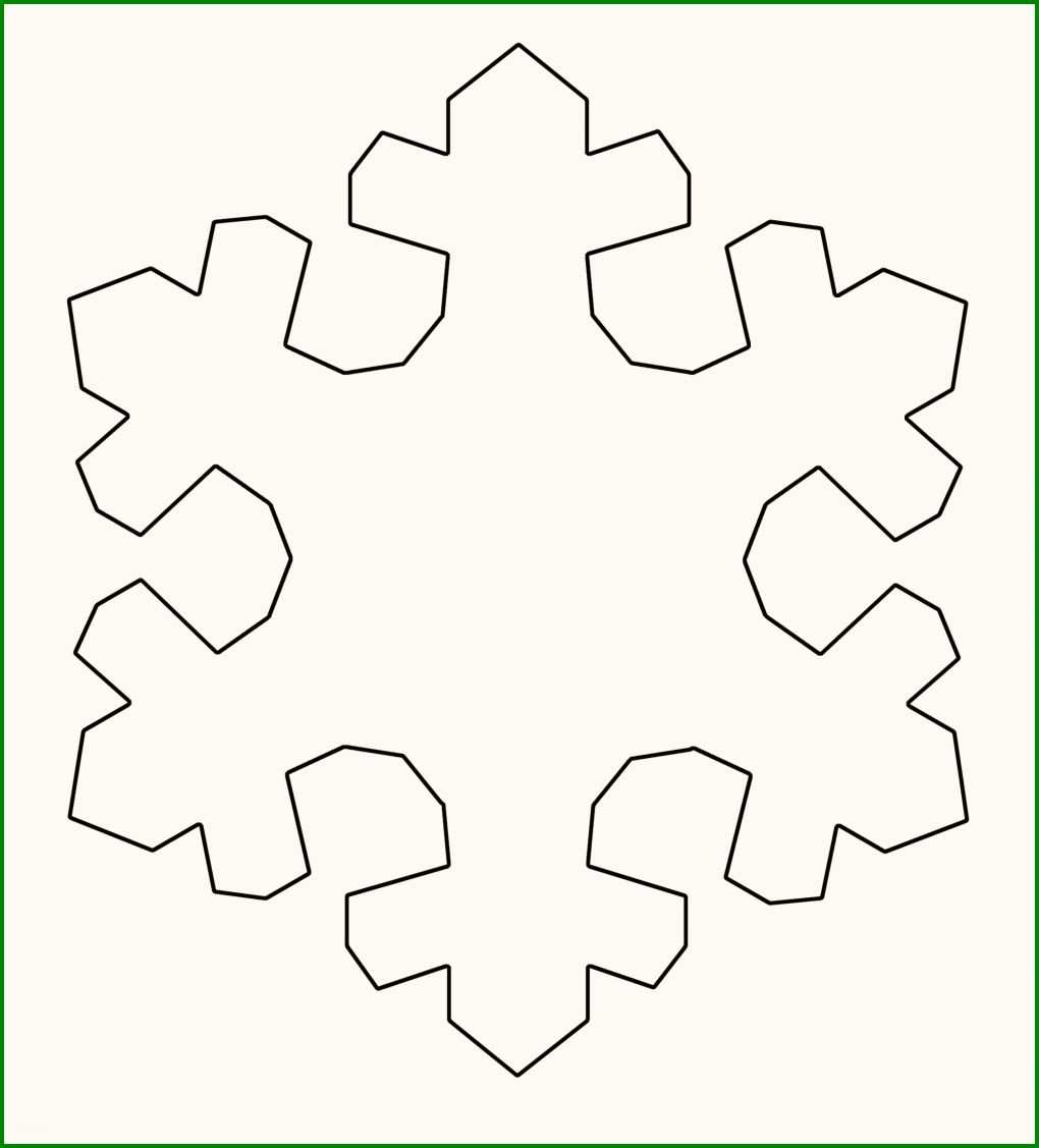 Leichter Leben Alle Anleitungen Zum Downloaden Teil Der Schneeflocke Basteln Vorlage