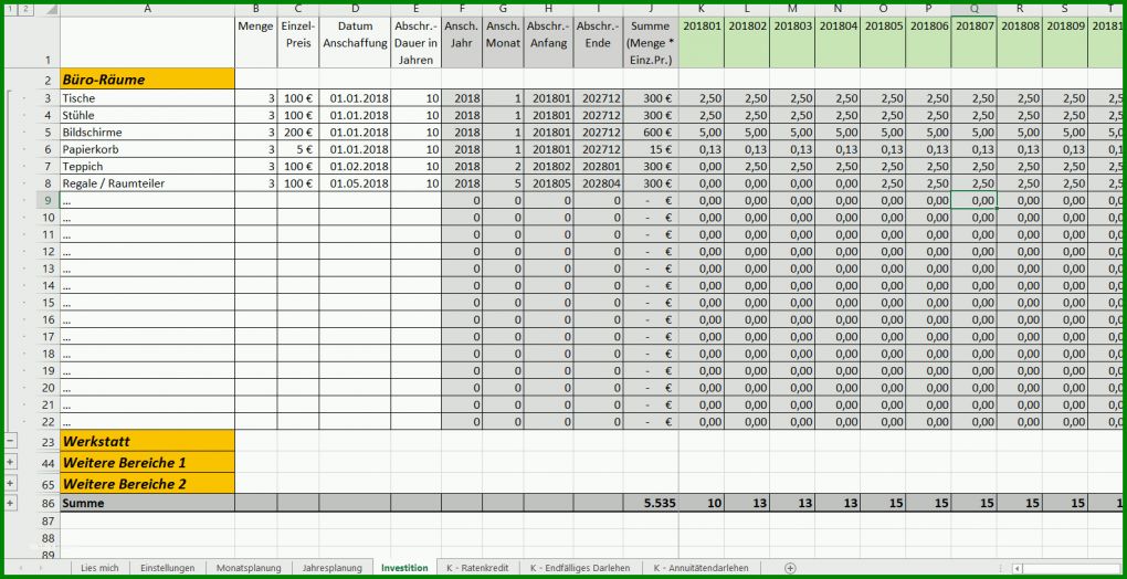 Toll Excel Finanzplan Vorlage 1587x816
