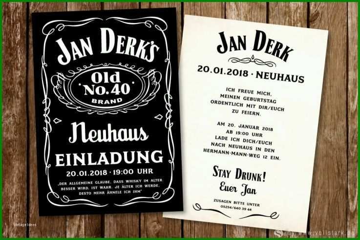 Beeindruckend Jack Daniels Einladung Vorlage 1080x720