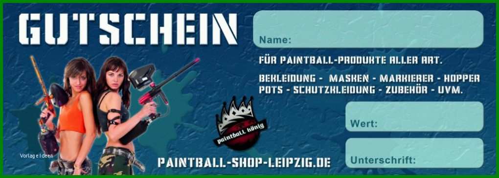 Angepasst Paintball Gutschein Vorlage 1024x366