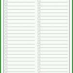 Empfohlen to Do Liste Vorlage Pdf 794x1123