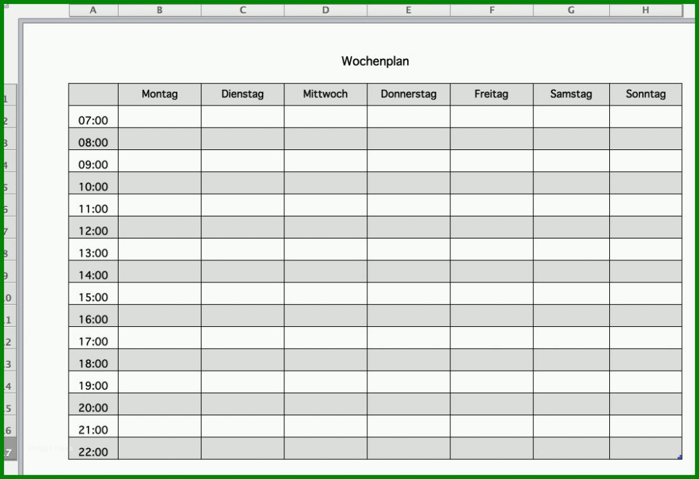 Am Beliebtesten Wochenplan Kinderkrippe Vorlage 1044x715