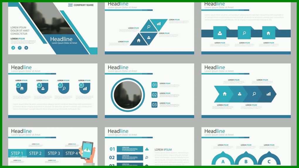 Unvergesslich Powerpoint Folien Vorlage 1200x675