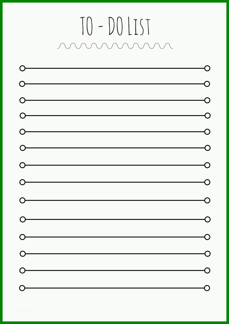 Staffelung Word to Do Liste Vorlage 793x1122