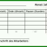 Hervorragen Arbeitszeit Vorlage 800x423