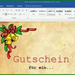 Modisch Gutschein Word Vorlage Download 832x624