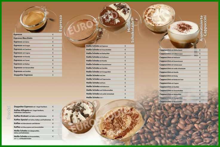 Faszinierend Kaffeekarte Vorlage 1200x800