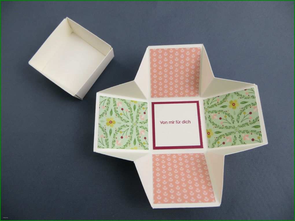 Tolle Pop Up Box Basteln Vorlage 4000x3000