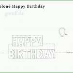 Toll Pop Up Karte Happy Birthday Vorlage 3484x2436