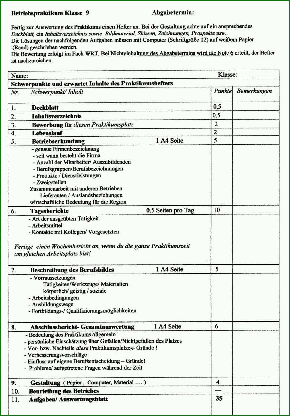 Erschwinglich Praktikum Wochenbericht Vorlage 2021x2895