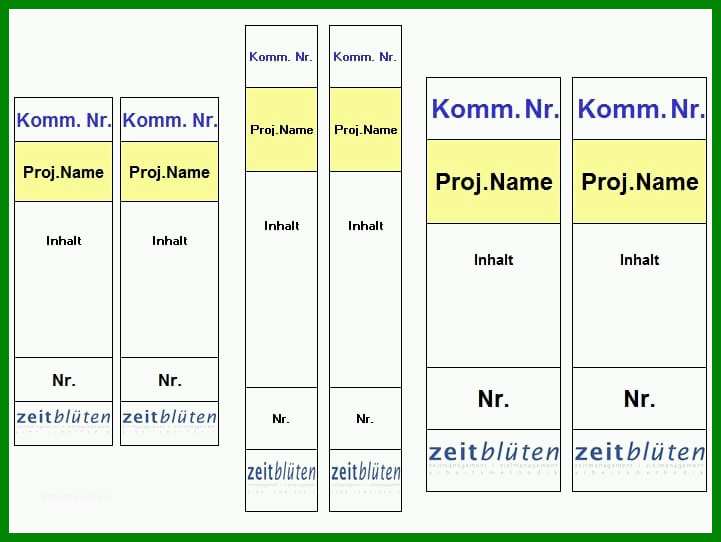 Sensationell Vorlagen Für ordnerbeschriftung 721x542