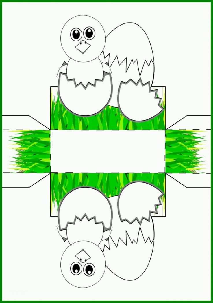 Limitierte Auflage Osterkörbchen Basteln Vorlagen Zum Ausdrucken 846x1200