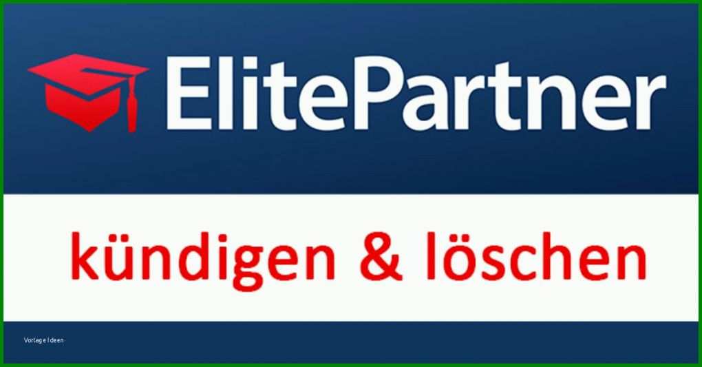 Erschwinglich Elitepartner Kündigen Vorlage 1200x627