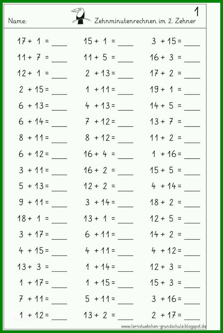 Einzigartig Mathe Vorlagen 2 Klasse 736x1100