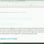 Modisch Briefing Vorlage Werbeagentur 1920x1168