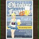 Moderne Einladungskarten Oktoberfest Vorlagen 740x930