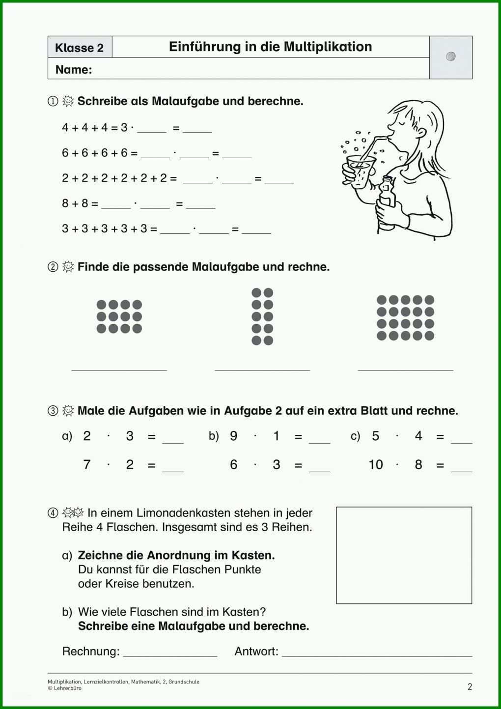 Unvergleichlich Mathe Vorlagen 2 Klasse 1697x2400