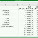 Überraschend Tilgungsplan Erstellen Excel Vorlage 1280x720