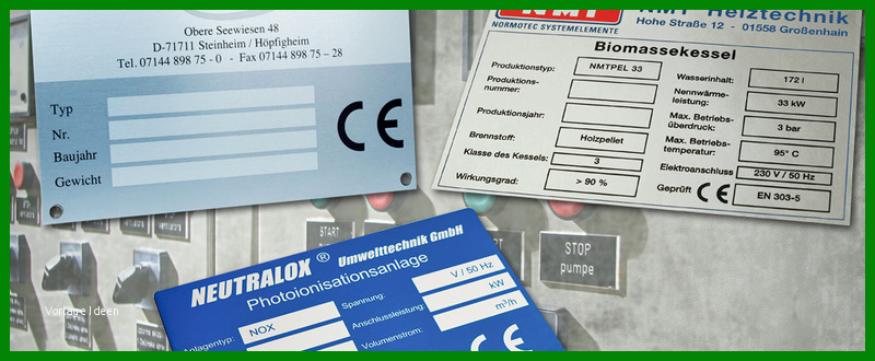 Am Beliebtesten Typenschild Schaltschrank Vorlage Word 800x330