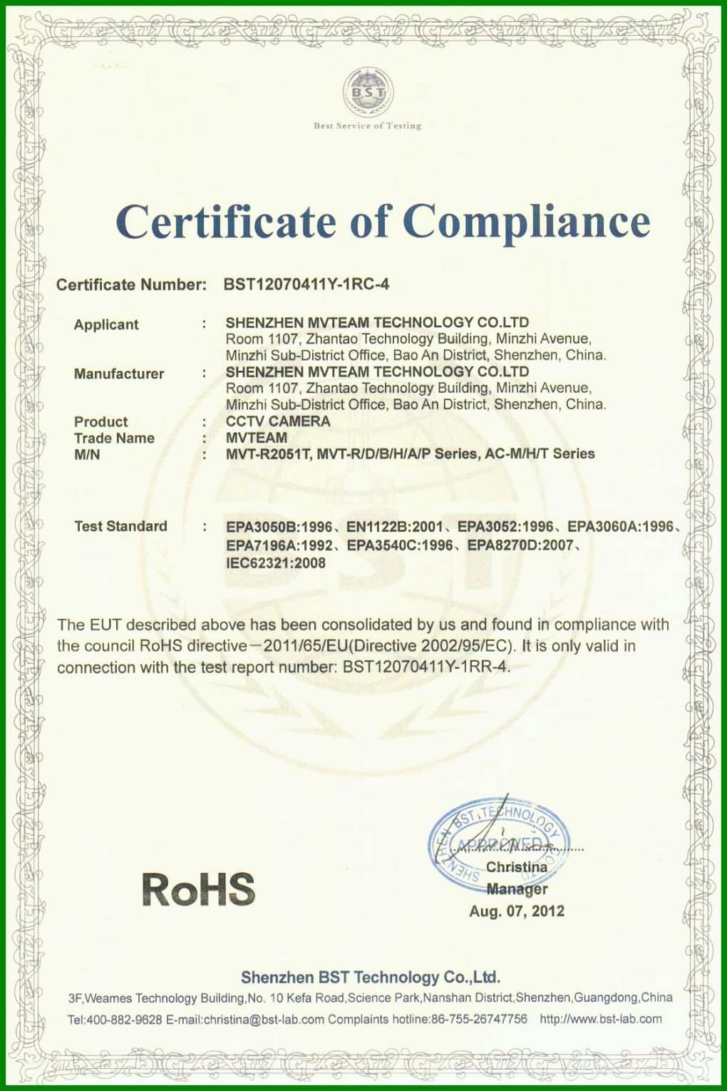 Empfohlen Certificate Of Compliance Vorlage 1120x1680