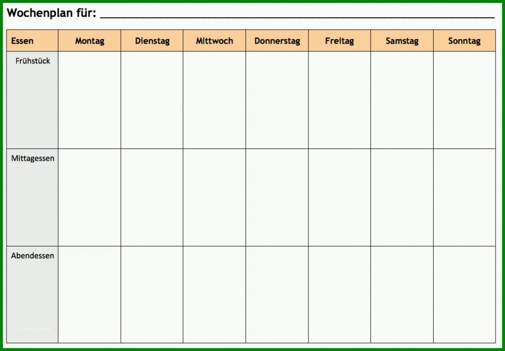 Faszinieren Wochenplan Kinderkrippe Vorlage 1047x728