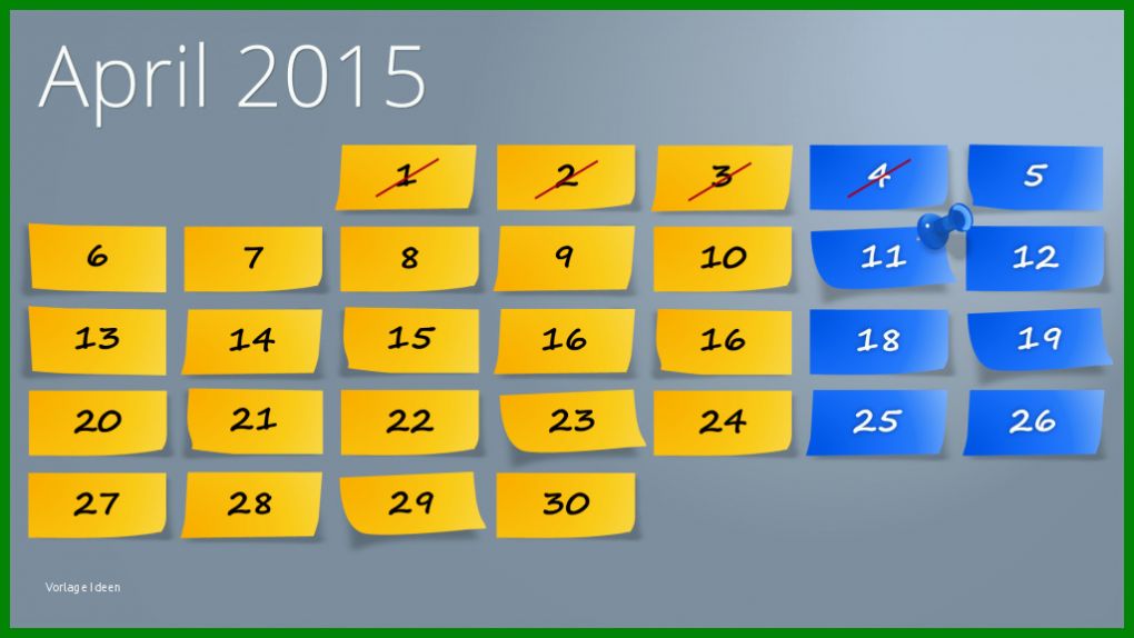 Bestbewertet Powerpoint Kalender Vorlage 1024x576
