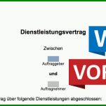 Rühren Word Vertrag Vorlage 970x450