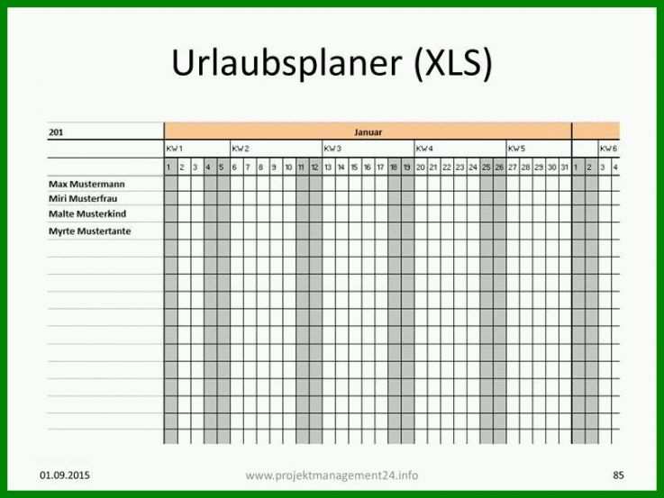 Ausgezeichnet Urlaubsliste Excel Vorlage 800x600