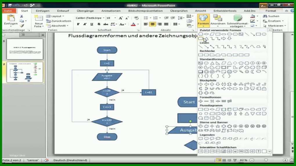 Exklusiv Flussdiagramm Vorlage 1280x720