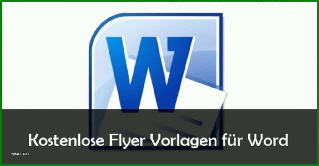 Hervorragen Flyer Vorlage Word 1200x627