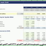 Ausgezeichnet Liquiditätsplanung Excel Vorlage Ihk 1553x880