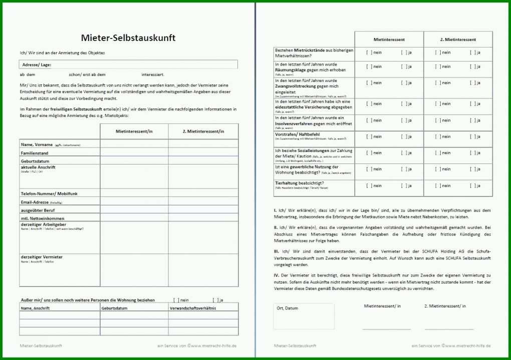 Ideal Wg Mietvertrag Vorlage 1194x843