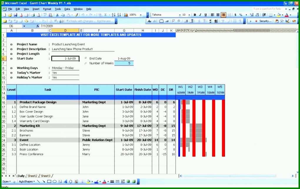 Moderne Vorlage organigramm Excel 1228x776