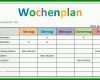 Einzigartig Wochenplan Vorlage Word 707x437