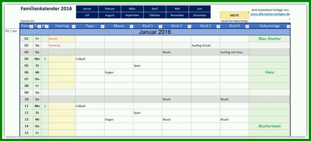 Wunderschönen Terminplaner Excel Vorlage Kostenlos 1320x602