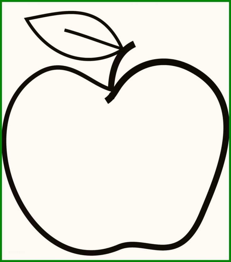 Bastelvorlage Apfel Kostenlos 1ausmalbilder Teil Der Vorlage Apfel Basteln