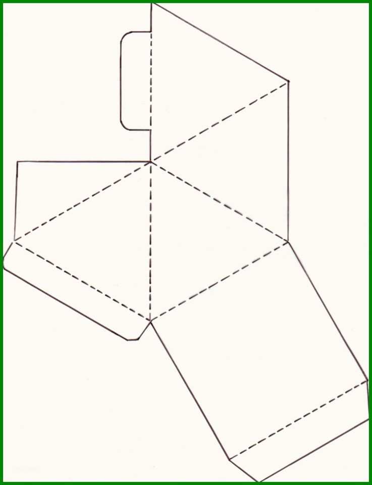 Pyramidenschachtel Diy &amp; Crafts Teil Der Vorlage Pyramide Basteln