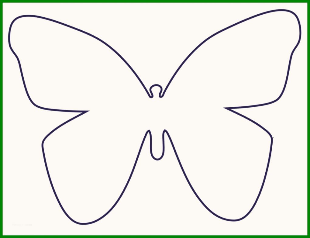 Druckvorlage Schnittmuster Schmetterlinge Teil Der Vorlagen Für Schmetterlinge Zum Basteln