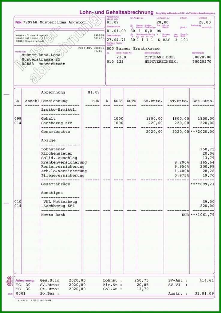 Gehaltsabrechnung formular 2018 excel kostenlos