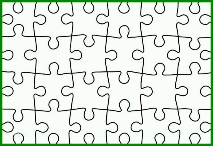 Toll Puzzle Vorlage A4 Pdf 800x550