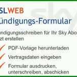 Größte Sky Kündigung Vorlage Zum Ausdrucken 750x616