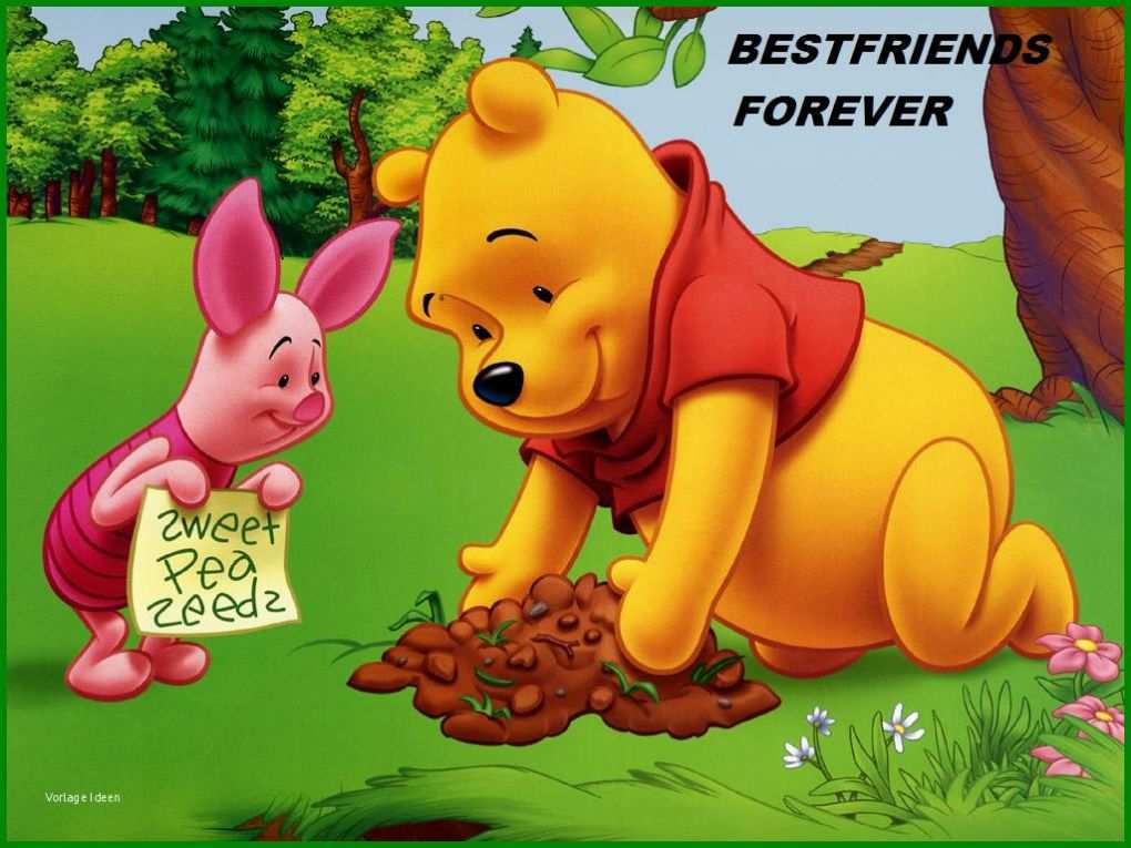 Staffelung Winnie Pooh Einladungskarten Vorlage 1024x768